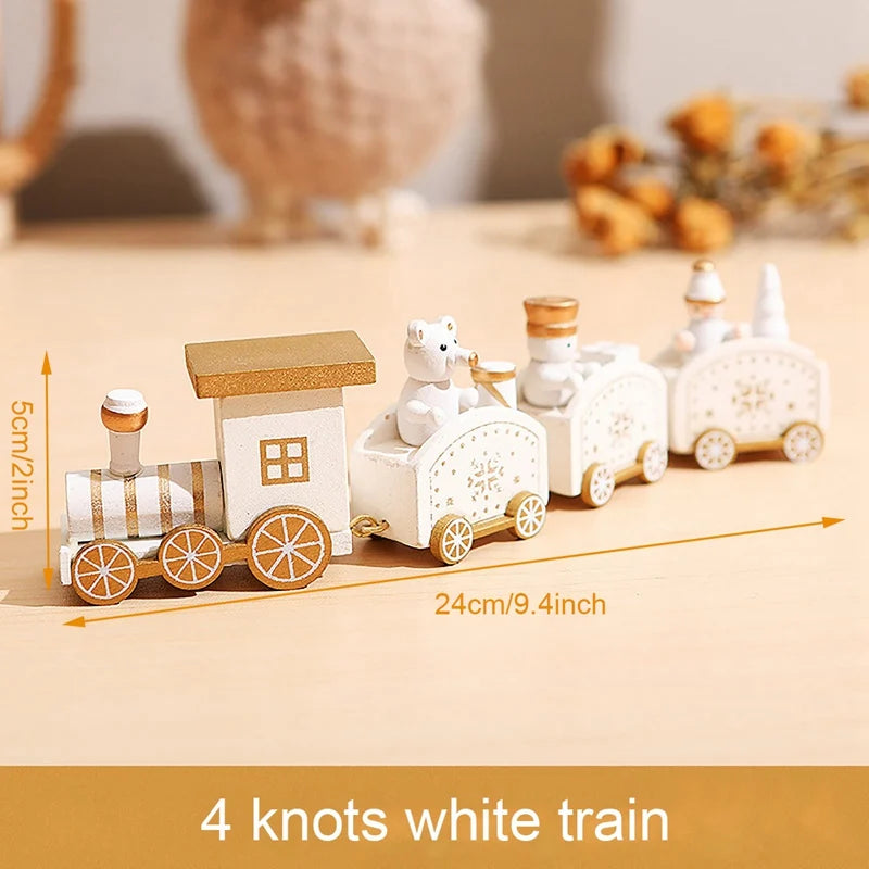 Christmas Wooden Train – Festive Holiday Ornament for Home & Gifts 2025–2026