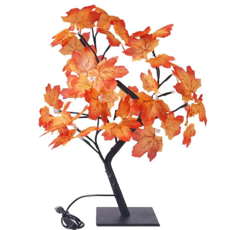 🌸 Cherry Blossom LED Tree Lamp – Touch Sensor Bonsai Light for Home & Holiday Décor