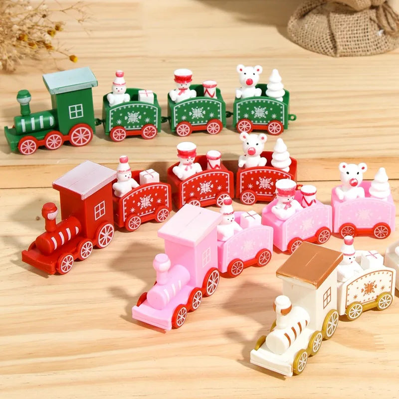 Christmas Wooden Train – Festive Holiday Ornament for Home & Gifts 2025–2026