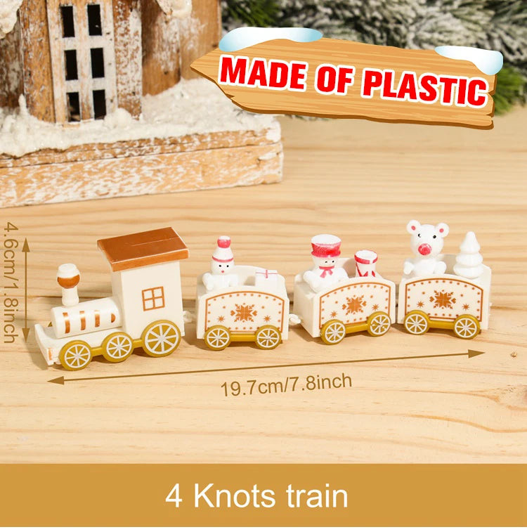 Christmas Wooden Train – Festive Holiday Ornament for Home & Gifts 2025–2026