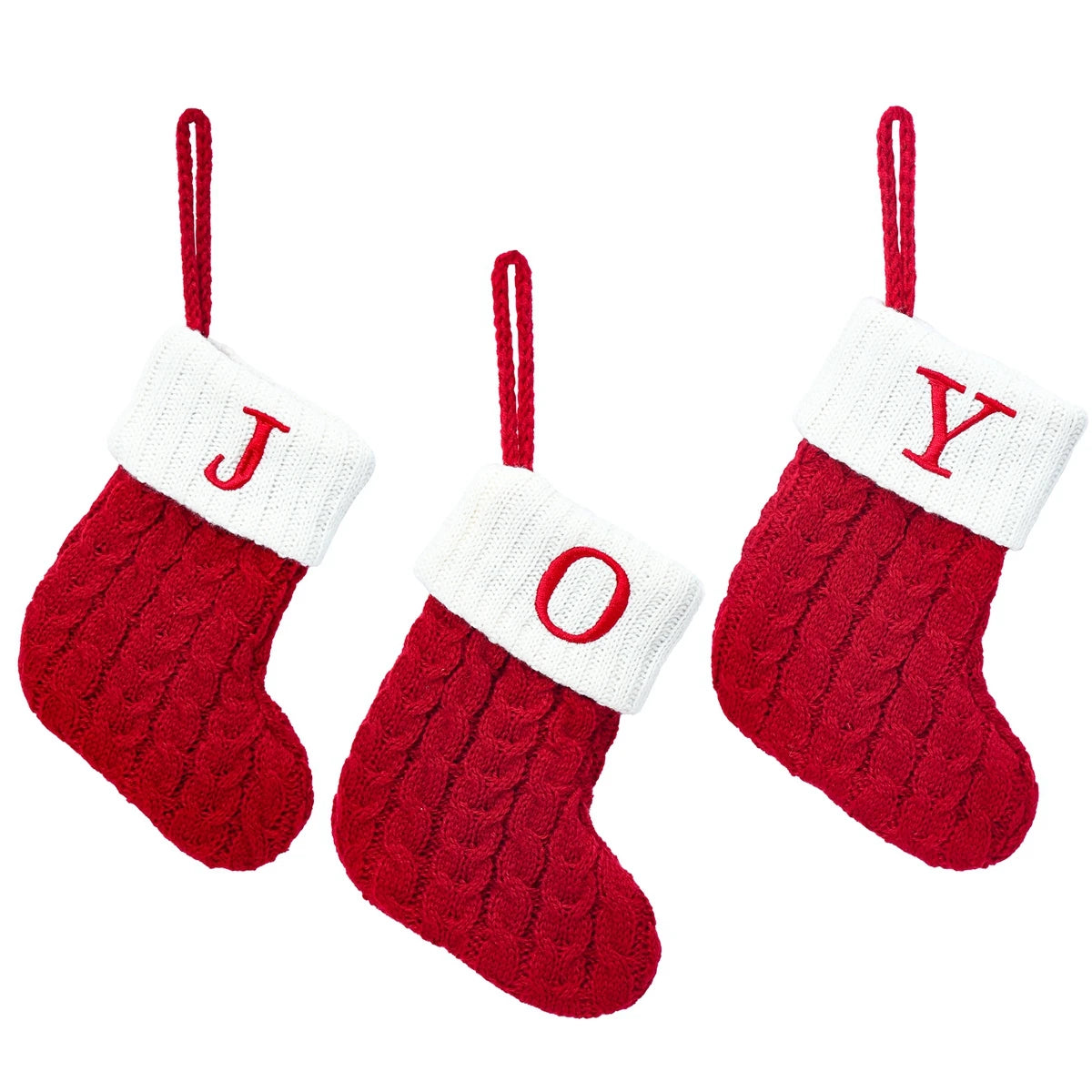 Christmas Socks Knitting Snowflake Letter Stocking Christmas Decoration 2025 For Home Xmas Tree Ornament Gift Navidad Natal 2026
