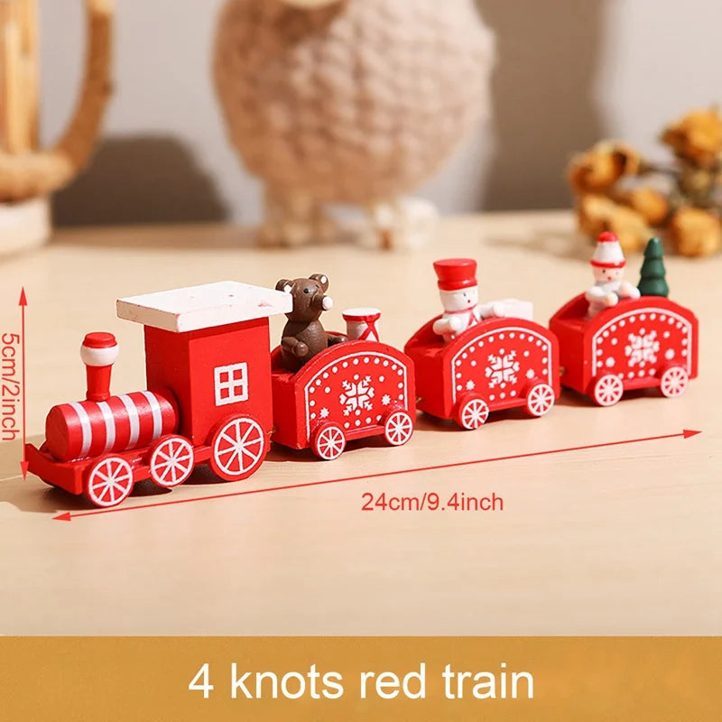 Christmas Wooden Train – Festive Holiday Ornament for Home & Gifts 2025–2026