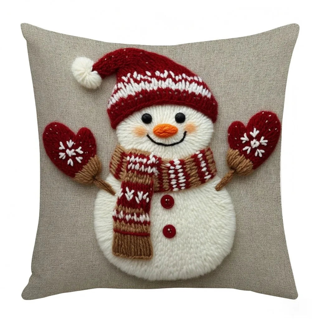 Christmas Cushion Covers – Cozy Holiday Pillowcases for Festive Home Décor - 45cm